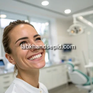 کلینیک لبخند سپید خدمات کامپوزیت و لمینت و ایمپلنت قسطی در شرق تهران منظریه