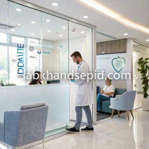 کلینیک لبخند سپید خدمات کامپوزیت ونیر و ایمپلنت پانچی در شرق تهران نارمک